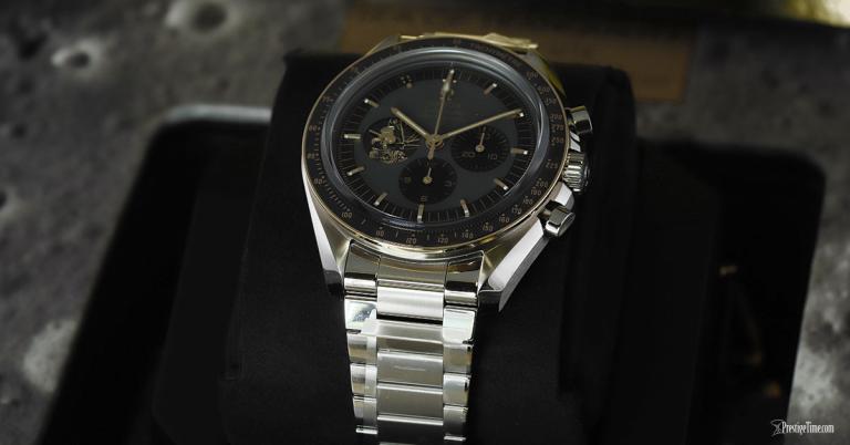 On Hands of Top Omega Speedmaster Professional Moonwatch Apollo 11 Replica Watch