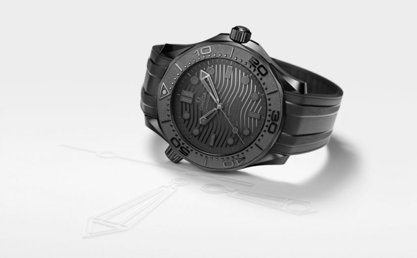 Cheap Omega Released Seamaster Diver 300M Black Black Replica Watches
